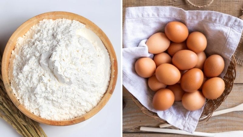 3 món bánh được làm từ bột năng và trứng thơm béo mà không ngấy